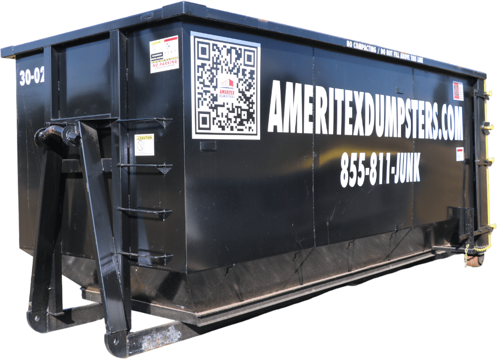30 yard roll off dumpster for major construction and demolition projects